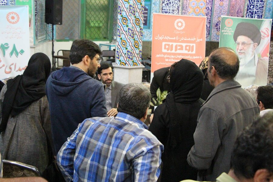 دیدار صمیمانه رئیس سازمان بهزیستی کشور با مردم دیدار صمیمانه رئیس سازمان بهزیستی کشور با مردم