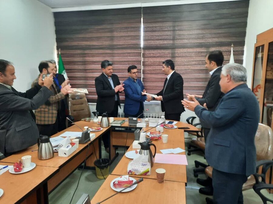 شهرری | برگزاری آئین تکریم و معارفه عامل ذیحساب