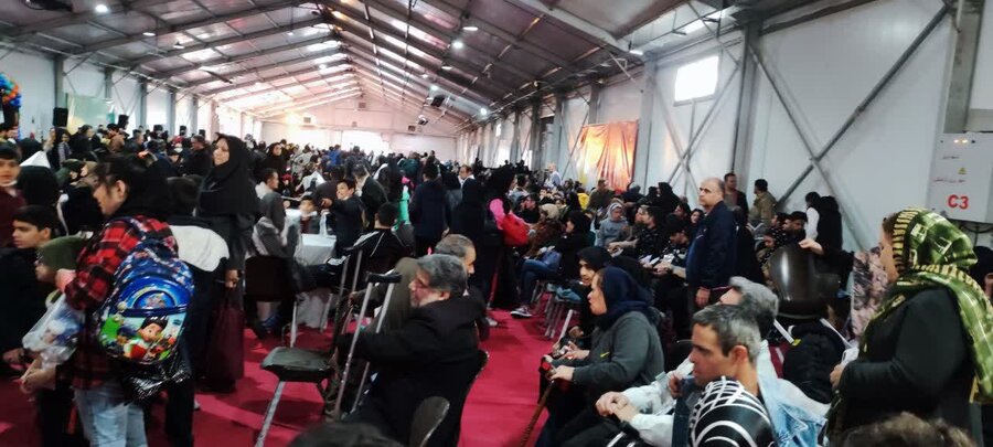 شهرری | حضور معلولین در اختتامیه مسابقه برنده شو شهرری | حضور معلولین در اختتامیه مسابقه برنده شو