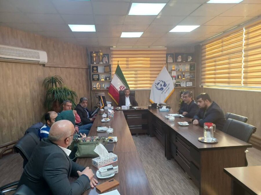 شهرری | دیدار رئیس اداره ورزش و جوانان شهرری با ورزشکاران معلول