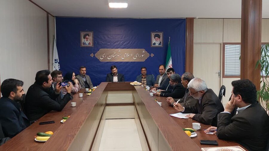شهرری | دیداررئیس شورای اسلامی شهرستان ری با فعالین حوزه معلولیت
