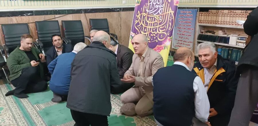 شهرری | برپایی میز خدمت به مناسبت ایام الله دهه فجر