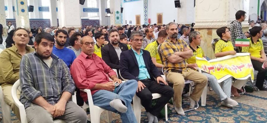 شهرری | حضور جودو کاران کم توان ذهنی در آیین گرامیداشت فرهنگ پهلوانی و زورخانه ای