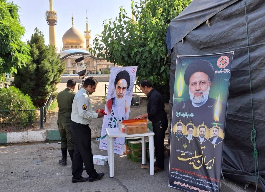 شهرری | خدمت رسانی به زائران حرم مطهر امام خمینی(ره)