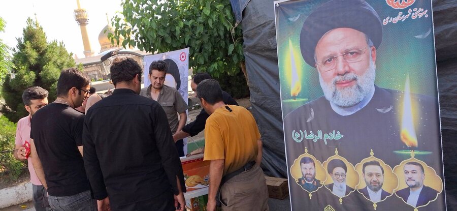 شهرری | خدمت رسانی به زائران حرم مطهر امام خمینی(ره)