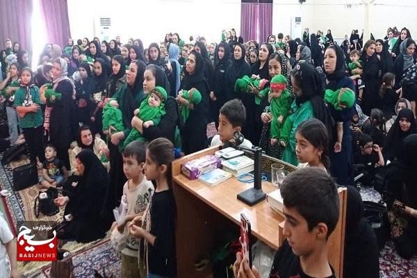 لالایی مادران در سوگ طفل ۶ ماهه امام حسین(ع) در اولین جمعه محرم الحرام لالایی مادران در سوگ طفل ۶ ماهه امام حسین(ع) در اولین جمعه محرم الحرام