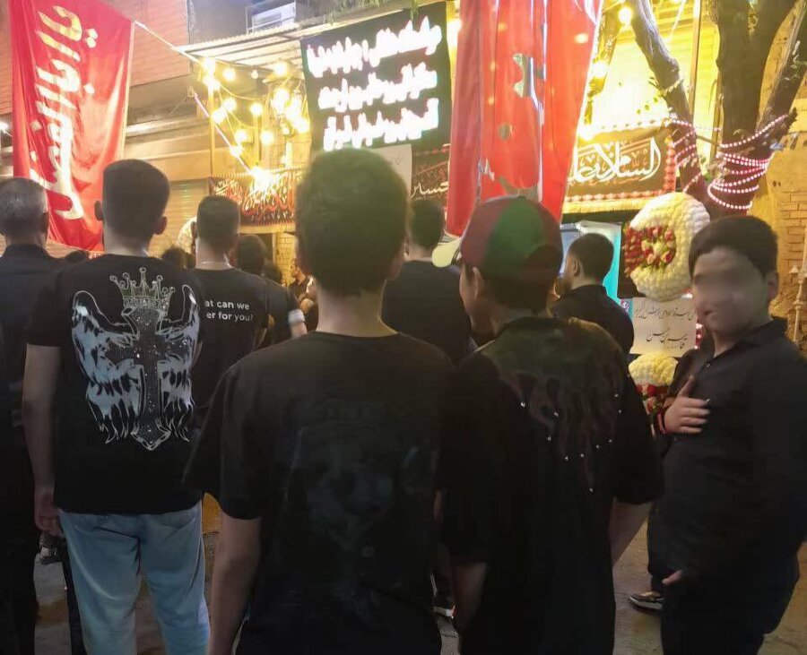 شهرری | برگزاری سوگواری شهادت امام حسین(ع) توسط فرزندان پسر مراکز شهرری | برگزاری سوگواری شهادت امام حسین(ع) توسط فرزندان پسر مراکز