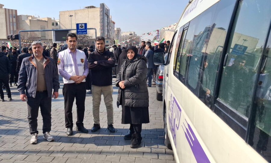 شهرری | شرکت در راهپیمایی ۲۲ بهمن