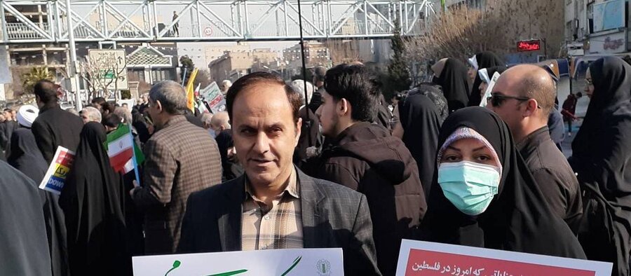 شهرری | شرکت در راهپیمایی ۲۲ بهمن