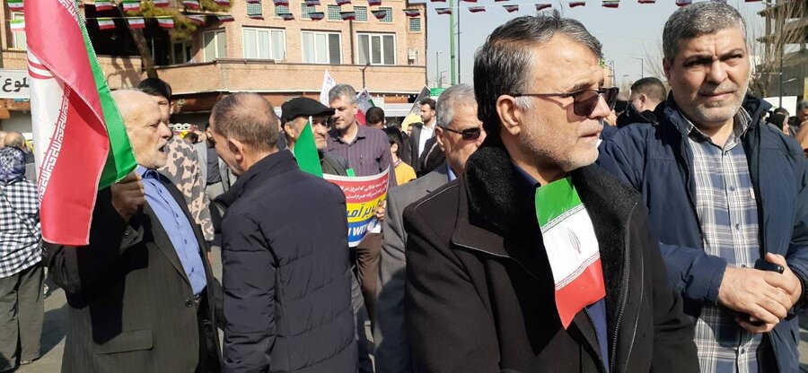 شهرری | شرکت در راهپیمایی ۲۲ بهمن