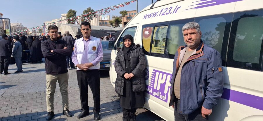 شهرری | شرکت در راهپیمایی ۲۲ بهمن