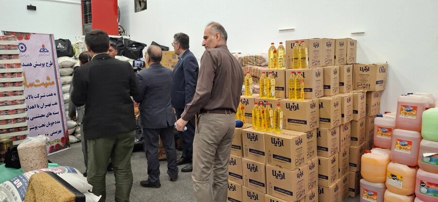 شهرری | اهدای بسته معیشتی عیدانه به جامعه هدف 