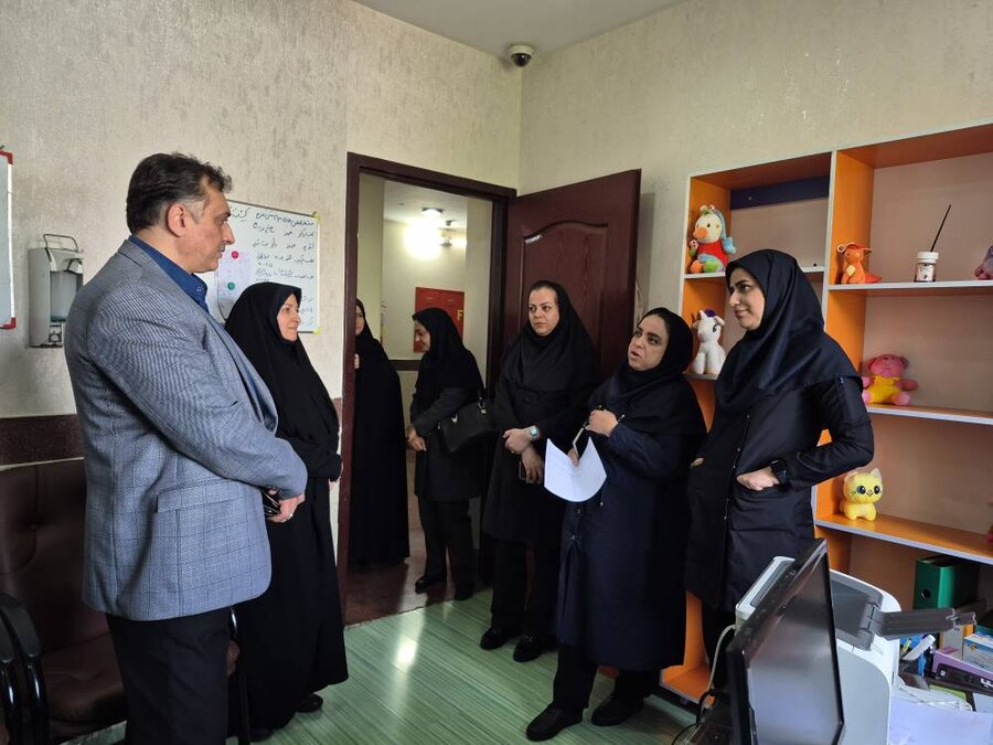 شهرری | بازدید مدیرکل دفتر کودکان و نوجوانان سازمان بهزیستی کشور از شیرخوارگاه حضرت رقیه (س)