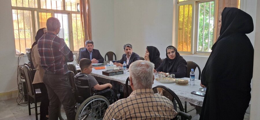 شهرری | برگزاری دیدار مردمی مدیر و معاونین بهزیستی شهرستان دربخش فشافویه
