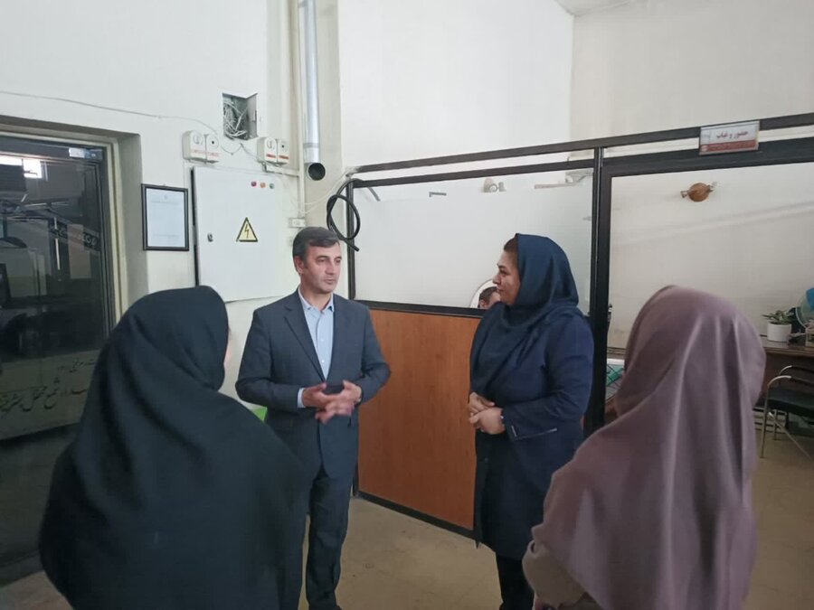 شهرری | بازدید معاون استاندار و فرماندار ویژه شهرستان از بهزیستی شهرری | بازدید معاون استاندار و فرماندار ویژه شهرستان از بهزیستی