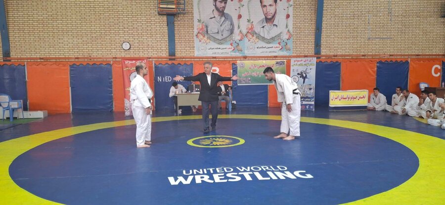 شهرری | درخشش توان‌یابان ذهنی در رقابت‌های جودو شهرستان ری