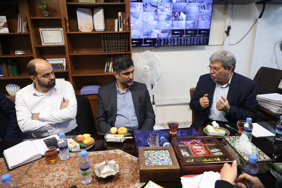 بازدید از مرکز اورژانس اجتماعی شهر ری